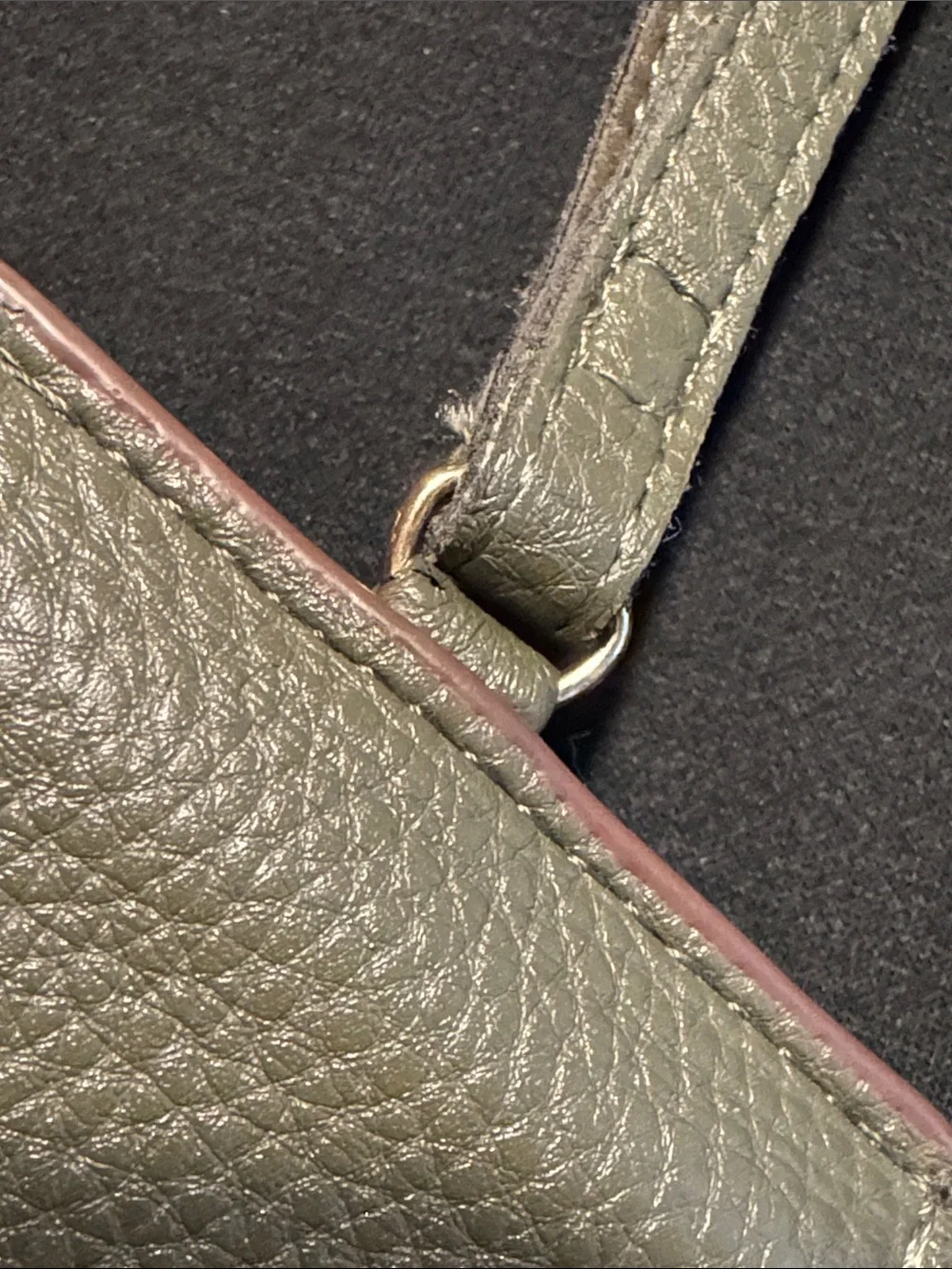 Anne Klein Olive Card Holder Wristlet with Coin Pouch